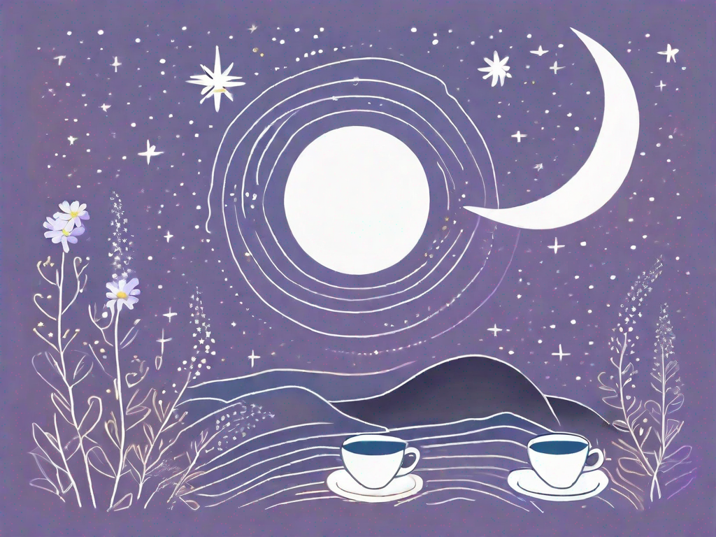 A night sky with a scattering of stars