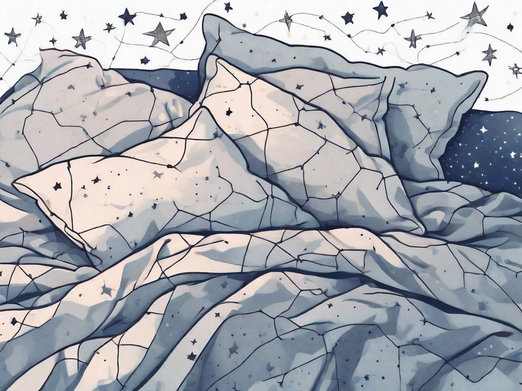 A night sky filled with stars