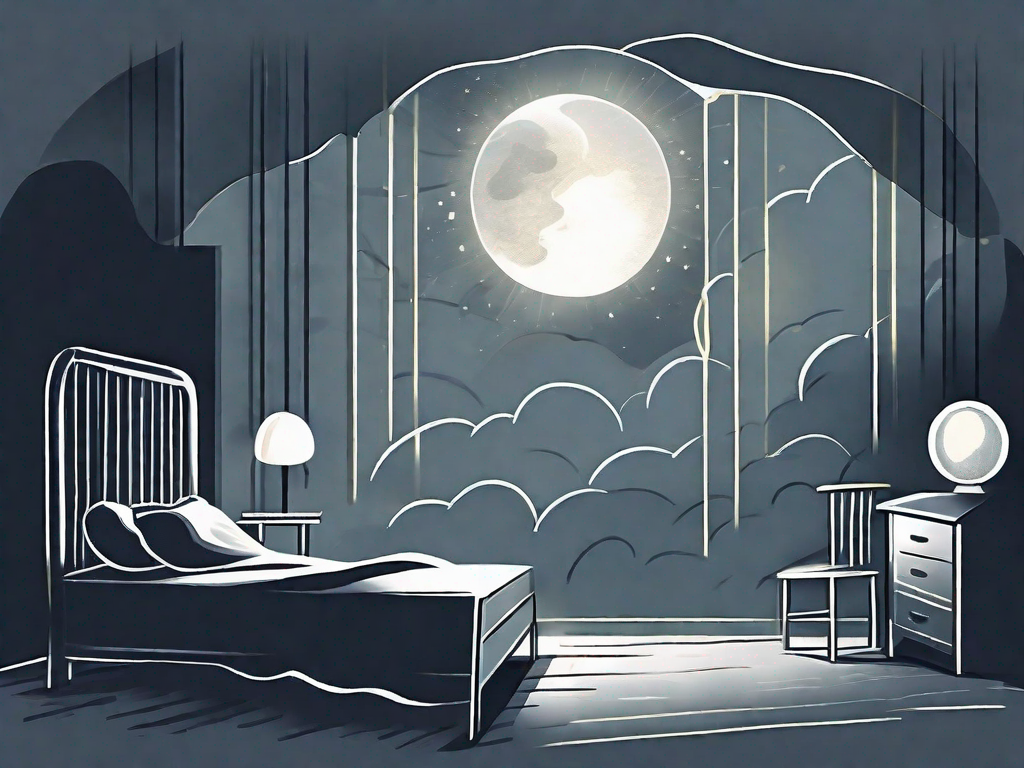 A moonlit night scene