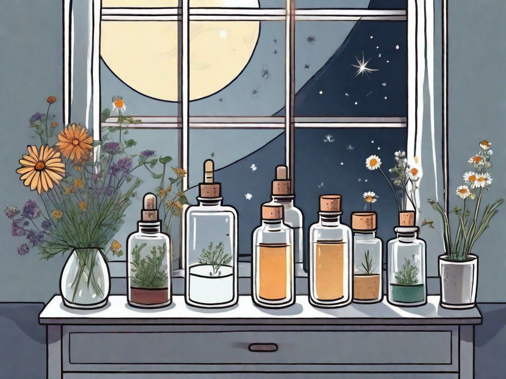 A variety of homeopathic remedies such as herbs