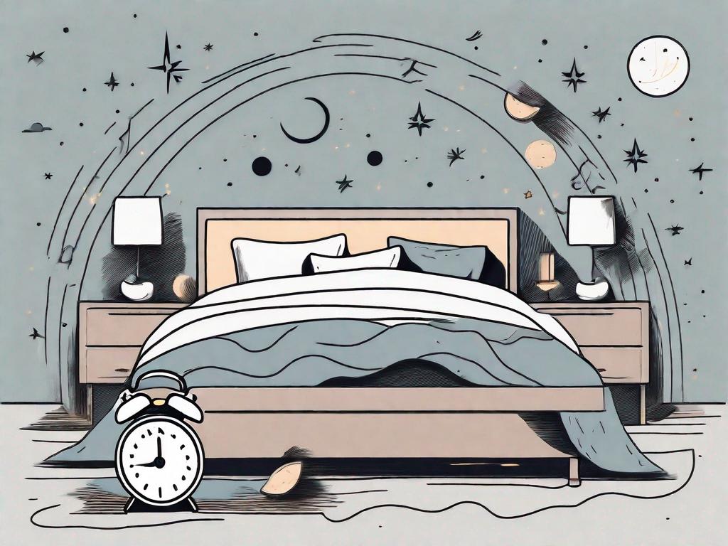 An alarm clock showing the time between 2 and 4 a.m.