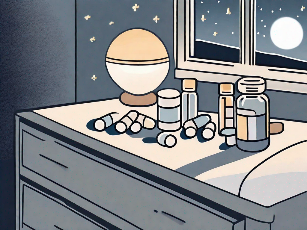 Various types of medication (pills