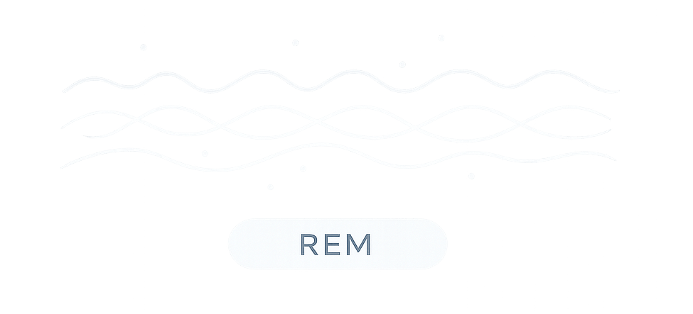 REM-Schlaf-Illustration: Was im REM-Schlaf passiert