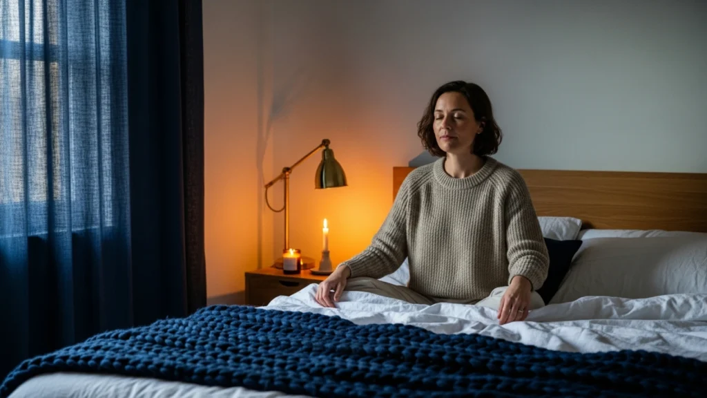 Meditation vor dem Schlafen: Welche Techniken helfen